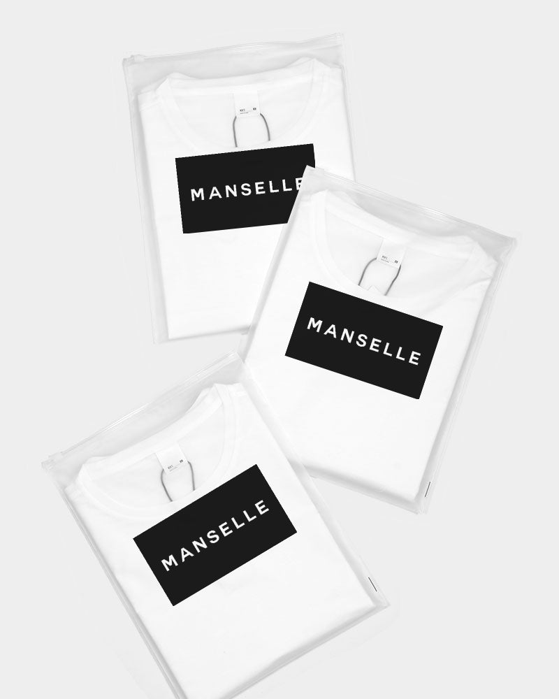 manselle-black Bulk Custom Poly Bags