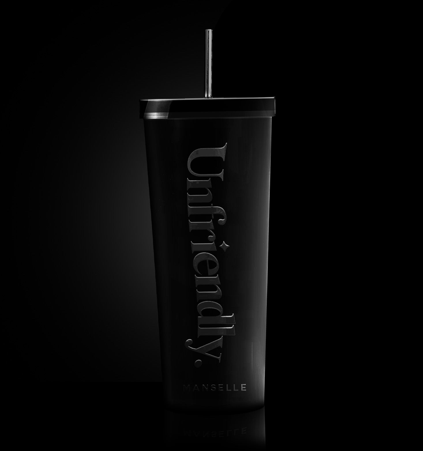 Black Stainless Steel Unfriendly™ Tumbler