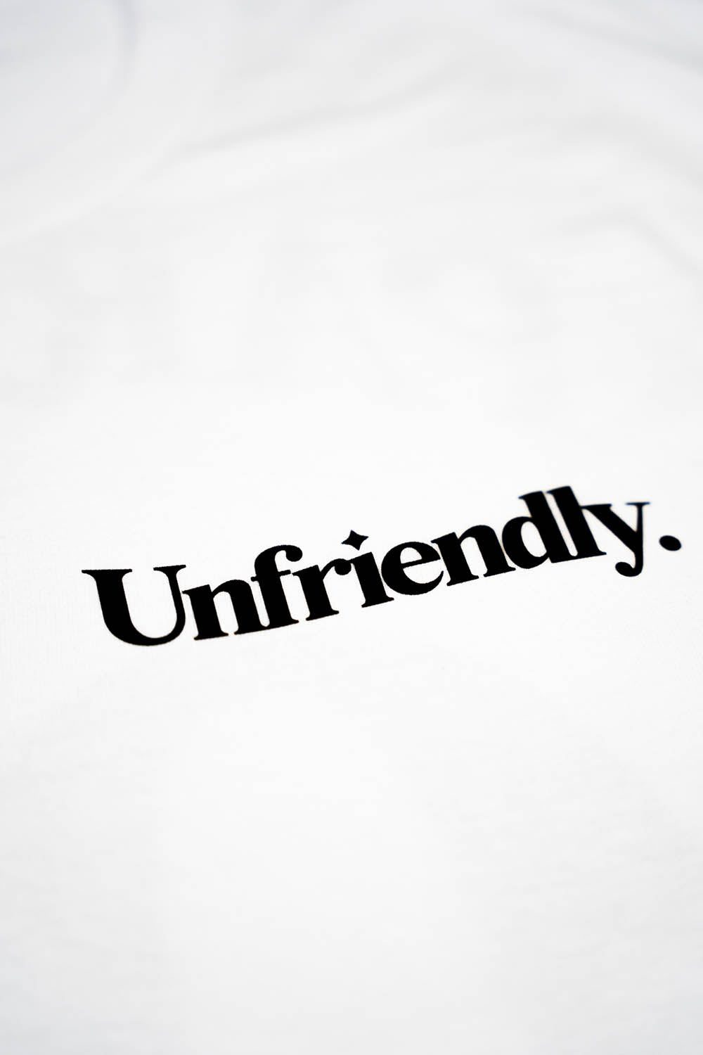 Unfriendly Jersey Tee